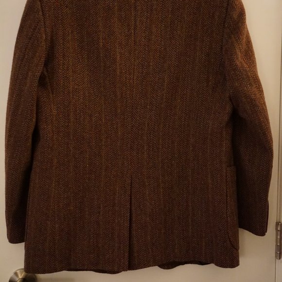 Men's burgundy sports jacket - Picture 3 of 5